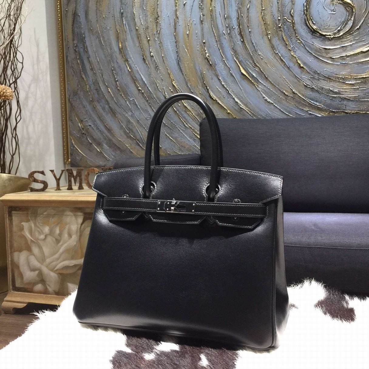 birkin black hardware